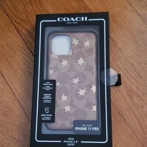 Coach iphone 11 pro slim wrap case